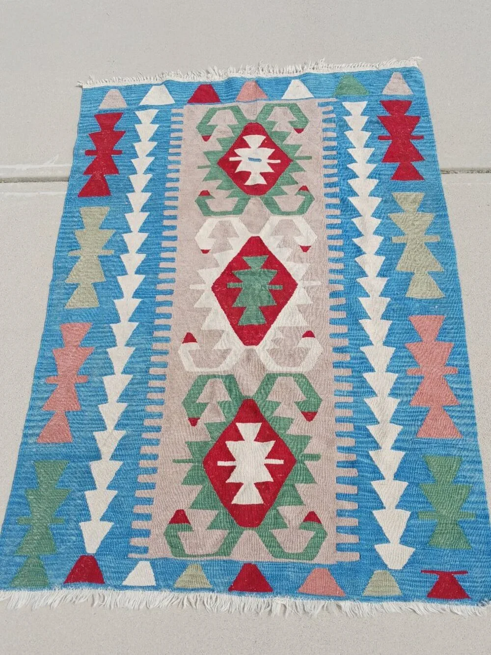 Turkish style hand woven rug